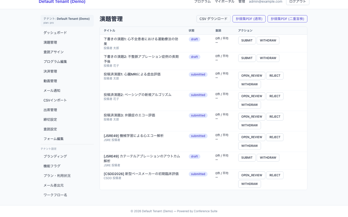 演題詳細 PC